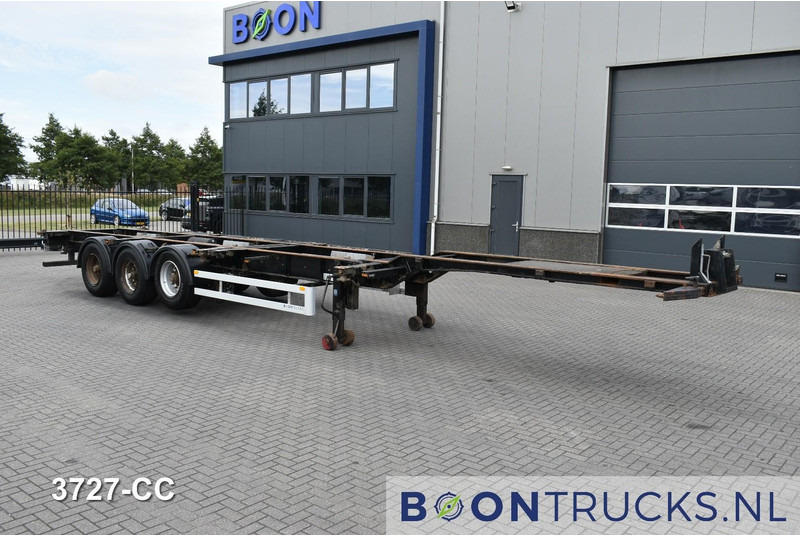 Pacton T3-007 | 2x20-40-45ft HC * FIXED CHASSIS * LIFT AXLE * NL TRAILER - Puspiekabe noņemamā virsbūve/ Konteineru vedējs: foto 3 Pacton T3-007 | 2x20-40-45ft HC * FIXED CHASSIS * LIFT AXLE * NL TRAILER - Puspiekabe noņemamā virsbūve/ Konteineru vedējs: foto 3