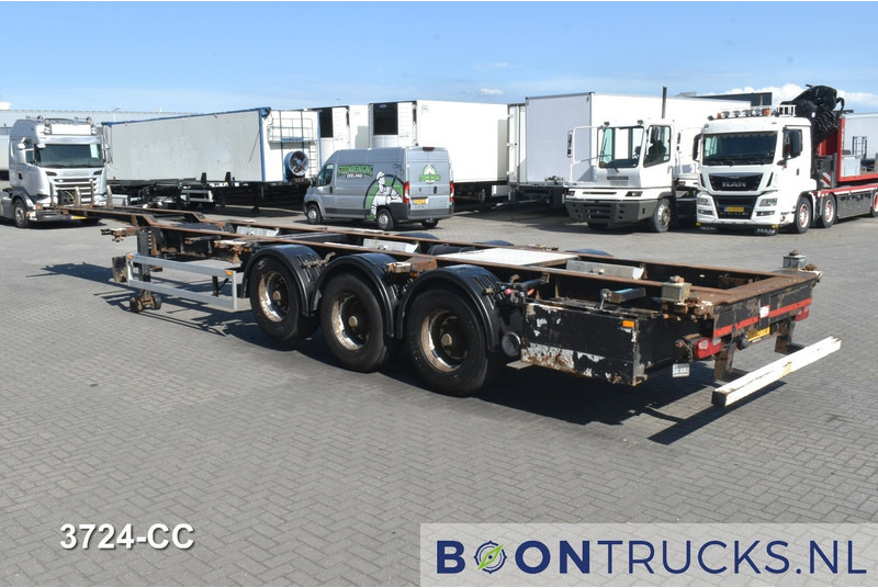 Pacton T3-007 | 2x20-40-45ft HC * LIFT AXLE * BPW * NL TRAILER - Puspiekabe noņemamā virsbūve/ Konteineru vedējs: foto 3 Pacton T3-007 | 2x20-40-45ft HC * LIFT AXLE * BPW * NL TRAILER - Puspiekabe noņemamā virsbūve/ Konteineru vedējs: foto 3