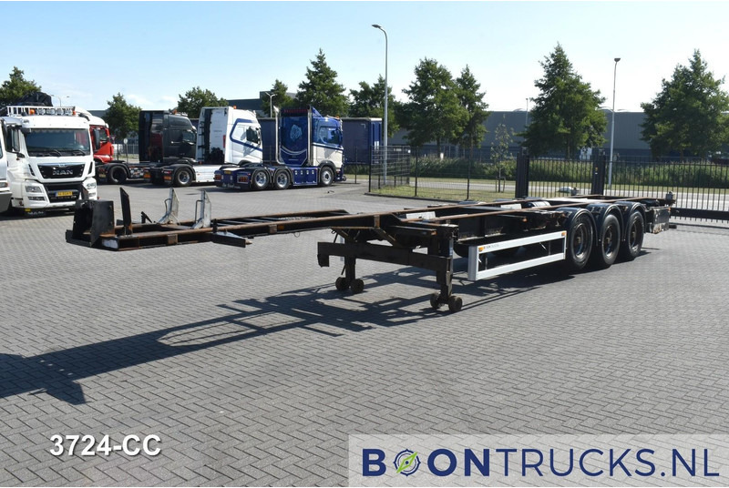 Pacton T3-007 | 2x20-40-45ft HC * LIFT AXLE * BPW * NL TRAILER - Puspiekabe noņemamā virsbūve/ Konteineru vedējs: foto 2 Pacton T3-007 | 2x20-40-45ft HC * LIFT AXLE * BPW * NL TRAILER - Puspiekabe noņemamā virsbūve/ Konteineru vedējs: foto 2