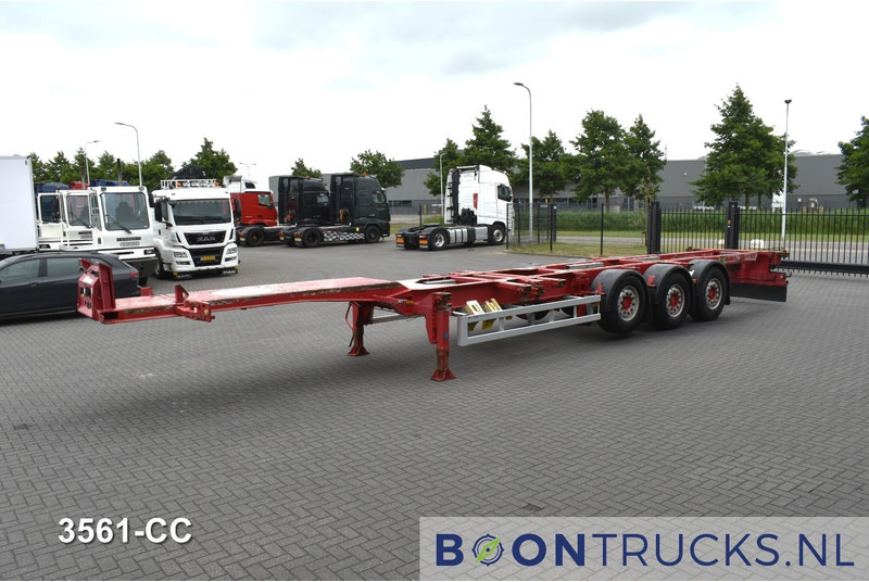 Renders EURO 900 | 2x20-30-40-45ft HC * SAF/DISC * LIFT AXLE * EXTENDABLE REAR - Puspiekabe noņemamā virsbūve/ Konteineru vedējs: foto 5 Renders EURO 900 | 2x20-30-40-45ft HC * SAF/DISC * LIFT AXLE * EXTENDABLE REAR - Puspiekabe noņemamā virsbūve/ Konteineru vedējs: foto 5