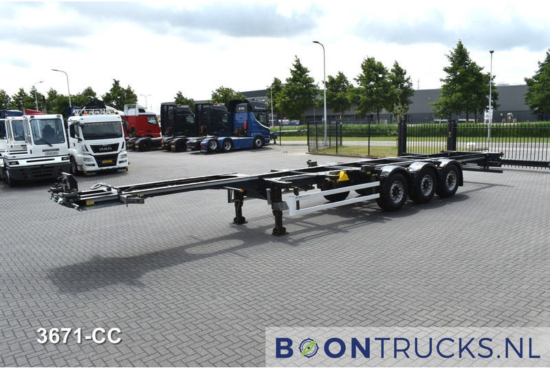 Renders EURO 925 | 2x20-30-40-45ft HC * LIFT AXLE * DISC BRAKES * EXTENDABLE REAR * MOT - Puspiekabe noņemamā virsbūve/ Konteineru vedējs: foto 5 Renders EURO 925 | 2x20-30-40-45ft HC * LIFT AXLE * DISC BRAKES * EXTENDABLE REAR * MOT - Puspiekabe noņemamā virsbūve/ Konteineru vedējs: foto 5
