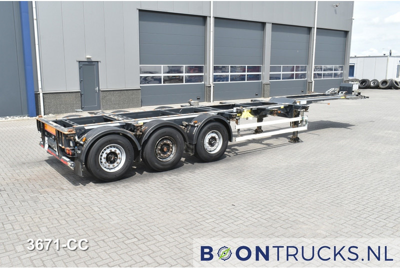 Renders EURO 925 | 2x20-30-40-45ft HC * LIFT AXLE * DISC BRAKES * EXTENDABLE REAR * MOT - Puspiekabe noņemamā virsbūve/ Konteineru vedējs: foto 1 Renders EURO 925 | 2x20-30-40-45ft HC * LIFT AXLE * DISC BRAKES * EXTENDABLE REAR * MOT - Puspiekabe noņemamā virsbūve/ Konteineru vedējs: foto 1