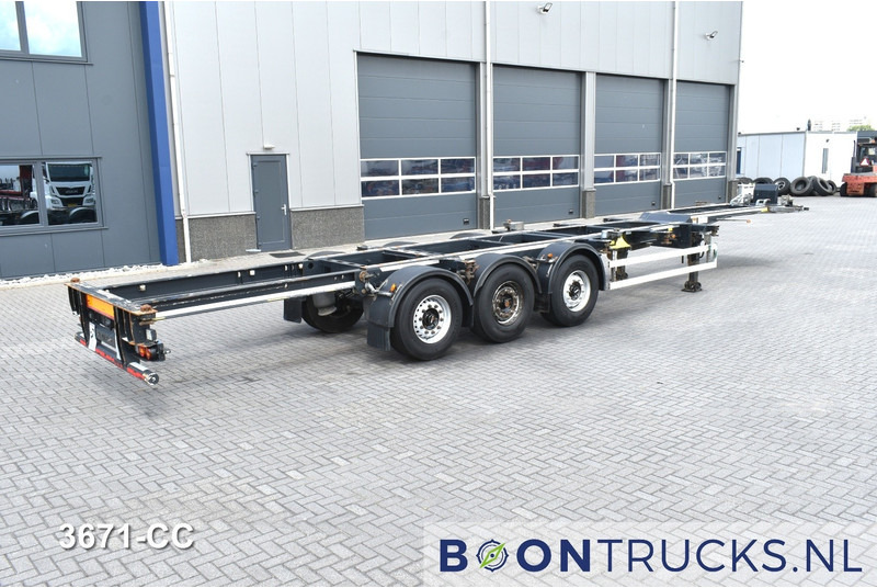 Renders EURO 925 | 2x20-30-40-45ft HC * LIFT AXLE * DISC BRAKES * EXTENDABLE REAR * MOT - Puspiekabe noņemamā virsbūve/ Konteineru vedējs: foto 2 Renders EURO 925 | 2x20-30-40-45ft HC * LIFT AXLE * DISC BRAKES * EXTENDABLE REAR * MOT - Puspiekabe noņemamā virsbūve/ Konteineru vedējs: foto 2