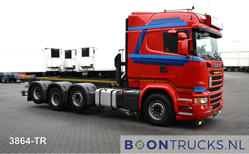 Scania R450 8x2 | EURO6 * CONTAINER TRANSPORT * 20ft TIPPING * NL TRUCK * APK 02-2026 - Konteineru vedējs/ Kravas automašīna ar noņemamā virsbūve: foto 3 Scania R450 8x2 | EURO6 * CONTAINER TRANSPORT * 20ft TIPPING * NL TRUCK * APK 02-2026 - Konteineru vedējs/ Kravas automašīna ar noņemamā virsbūve: foto 3