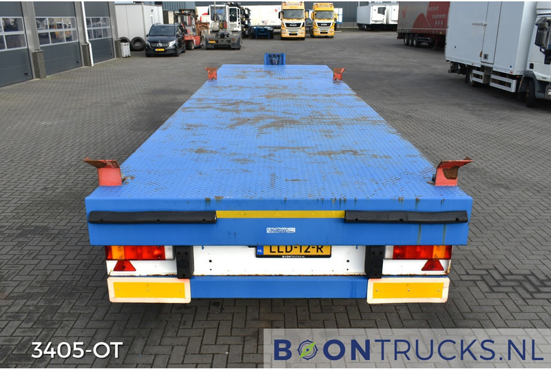 Schmitz Cargobull SKO 10 PLATTE BAK | TWISTLOCKS 20ft * L 900 cm * KENTEKEN LANGZAAM VERKEER - Bortu puspiekabe/ Platforma: foto 2 Schmitz Cargobull SKO 10 PLATTE BAK | TWISTLOCKS 20ft * L 900 cm * KENTEKEN LANGZAAM VERKEER - Bortu puspiekabe/ Platforma: foto 2