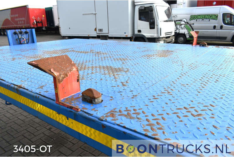 Bortu puspiekabe/ Platforma Schmitz Cargobull SKO 10 PLATTE BAK | TWISTLOCKS 20ft * L 900 cm * KENTEKEN LANGZAAM VERKEER: foto 7