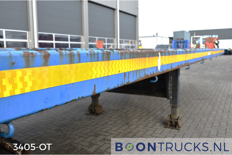 Bortu puspiekabe/ Platforma Schmitz Cargobull SKO 10 PLATTE BAK | TWISTLOCKS 20ft * L 900 cm * KENTEKEN LANGZAAM VERKEER: foto 6