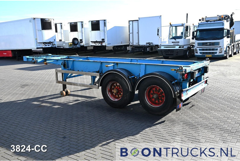 Schweriner Nutzfahrzeuge CS 20 CHASSIS | 20 ft * STEEL SUSPENSION * BPW/DRUM * 9x AVAILABLE - Puspiekabe noņemamā virsbūve/ Konteineru vedējs: foto 2 Schweriner Nutzfahrzeuge CS 20 CHASSIS | 20 ft * STEEL SUSPENSION * BPW/DRUM * 9x AVAILABLE - Puspiekabe noņemamā virsbūve/ Konteineru vedējs: foto 2