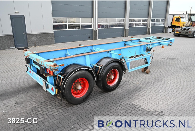 Schweriner Nutzfahrzeuge CS 20 CHASSIS | 20ft * STEEL SUSPENSION * BPW / DRUM * 9x AVAILABLE - Puspiekabe noņemamā virsbūve/ Konteineru vedējs: foto 1 Schweriner Nutzfahrzeuge CS 20 CHASSIS | 20ft * STEEL SUSPENSION * BPW / DRUM * 9x AVAILABLE - Puspiekabe noņemamā virsbūve/ Konteineru vedējs: foto 1