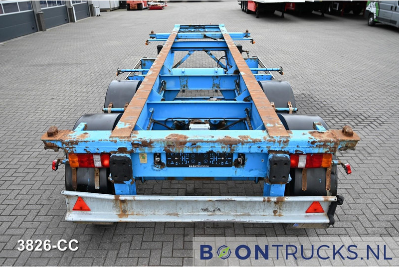 Schweriner Nutzfahrzeuge CS 20 CHASSIS | 20ft * STEEL SUSPENSION * BPW / DRUM * 9x AVAILABLE - Puspiekabe noņemamā virsbūve/ Konteineru vedējs: foto 5 Schweriner Nutzfahrzeuge CS 20 CHASSIS | 20ft * STEEL SUSPENSION * BPW / DRUM * 9x AVAILABLE - Puspiekabe noņemamā virsbūve/ Konteineru vedējs: foto 5