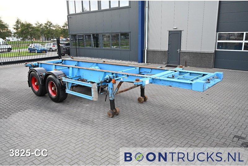 Schweriner Nutzfahrzeuge CS 20 CHASSIS | 20ft * STEEL SUSPENSION * BPW / DRUM * 9x AVAILABLE - Puspiekabe noņemamā virsbūve/ Konteineru vedējs: foto 4 Schweriner Nutzfahrzeuge CS 20 CHASSIS | 20ft * STEEL SUSPENSION * BPW / DRUM * 9x AVAILABLE - Puspiekabe noņemamā virsbūve/ Konteineru vedējs: foto 4