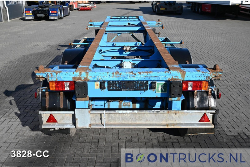 Schweriner Nutzfahrzeuge CS 20 CHASSIS | 20ft * STEEL SUSPENSION * BPW/DRUM * 9x AVAILABLE - Puspiekabe noņemamā virsbūve/ Konteineru vedējs: foto 5 Schweriner Nutzfahrzeuge CS 20 CHASSIS | 20ft * STEEL SUSPENSION * BPW/DRUM * 9x AVAILABLE - Puspiekabe noņemamā virsbūve/ Konteineru vedējs: foto 5