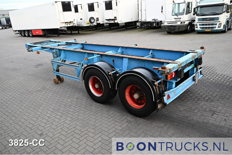 Schweriner Nutzfahrzeuge CS 20 CHASSIS | 20ft * STEEL SUSPENSION * BPW / DRUM * 9x AVAILABLE - Puspiekabe noņemamā virsbūve/ Konteineru vedējs: foto 3 Schweriner Nutzfahrzeuge CS 20 CHASSIS | 20ft * STEEL SUSPENSION * BPW / DRUM * 9x AVAILABLE - Puspiekabe noņemamā virsbūve/ Konteineru vedējs: foto 3