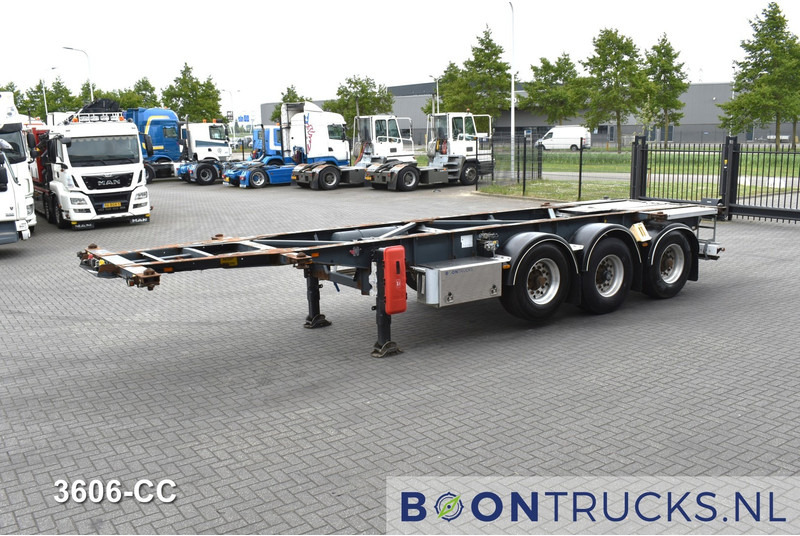 Van Hool 3B0071 TANK CHASSIS | 20-30ft * ADR: FL, AT, OX * 3840 KG * LIFT AXLE - Puspiekabe noņemamā virsbūve/ Konteineru vedējs: foto 5 Van Hool 3B0071 TANK CHASSIS | 20-30ft * ADR: FL, AT, OX * 3840 KG * LIFT AXLE - Puspiekabe noņemamā virsbūve/ Konteineru vedējs: foto 5