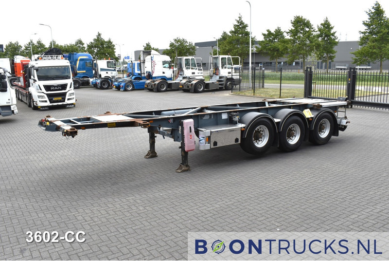 Van Hool 3B0071 TANK CHASSIS | 20-30ft * ADR: FL, AT, OX * 3840 KG * LIFT AXLE - Puspiekabe noņemamā virsbūve/ Konteineru vedējs: foto 4 Van Hool 3B0071 TANK CHASSIS | 20-30ft * ADR: FL, AT, OX * 3840 KG * LIFT AXLE - Puspiekabe noņemamā virsbūve/ Konteineru vedējs: foto 4