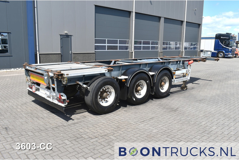 Van Hool 3B0071 TANK CHASSIS | 20-30ft * ADR: FL, AT, OX * 3840 KG * LIFT AXLE - Puspiekabe noņemamā virsbūve/ Konteineru vedējs: foto 1 Van Hool 3B0071 TANK CHASSIS | 20-30ft * ADR: FL, AT, OX * 3840 KG * LIFT AXLE - Puspiekabe noņemamā virsbūve/ Konteineru vedējs: foto 1