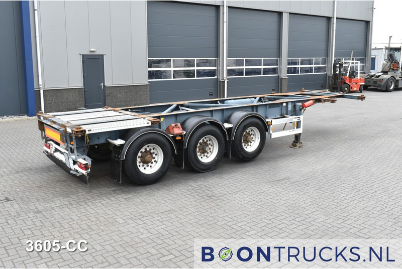 Van Hool 3B0071 TANK CHASSIS | 20-30ft * ADR: FL, AT, OX * 3840 KG * LIFT AXLE - Puspiekabe noņemamā virsbūve/ Konteineru vedējs: foto 1 Van Hool 3B0071 TANK CHASSIS | 20-30ft * ADR: FL, AT, OX * 3840 KG * LIFT AXLE - Puspiekabe noņemamā virsbūve/ Konteineru vedējs: foto 1