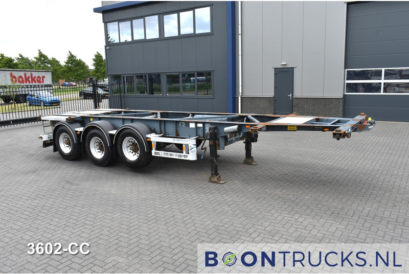 Van Hool 3B0071 TANK CHASSIS | 20-30ft * ADR: FL, AT, OX * 3840 KG * LIFT AXLE - Puspiekabe noņemamā virsbūve/ Konteineru vedējs: foto 3 Van Hool 3B0071 TANK CHASSIS | 20-30ft * ADR: FL, AT, OX * 3840 KG * LIFT AXLE - Puspiekabe noņemamā virsbūve/ Konteineru vedējs: foto 3