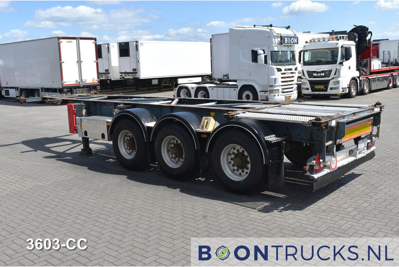 Van Hool 3B0071 TANK CHASSIS | 20-30ft * ADR: FL, AT, OX * 3840 KG * LIFT AXLE - Puspiekabe noņemamā virsbūve/ Konteineru vedējs: foto 3 Van Hool 3B0071 TANK CHASSIS | 20-30ft * ADR: FL, AT, OX * 3840 KG * LIFT AXLE - Puspiekabe noņemamā virsbūve/ Konteineru vedējs: foto 3