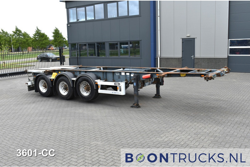Van Hool 3B0071 TANK CHASSIS | 20-30ft * ADR: FL, AT, OX * 3840 KG * LIFT AXLE - Puspiekabe noņemamā virsbūve/ Konteineru vedējs: foto 3 Van Hool 3B0071 TANK CHASSIS | 20-30ft * ADR: FL, AT, OX * 3840 KG * LIFT AXLE - Puspiekabe noņemamā virsbūve/ Konteineru vedējs: foto 3