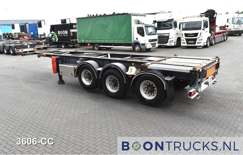 Van Hool 3B0071 TANK CHASSIS | 20-30ft * ADR: FL, AT, OX * 3840 KG * LIFT AXLE - Puspiekabe noņemamā virsbūve/ Konteineru vedējs: foto 3 Van Hool 3B0071 TANK CHASSIS | 20-30ft * ADR: FL, AT, OX * 3840 KG * LIFT AXLE - Puspiekabe noņemamā virsbūve/ Konteineru vedējs: foto 3