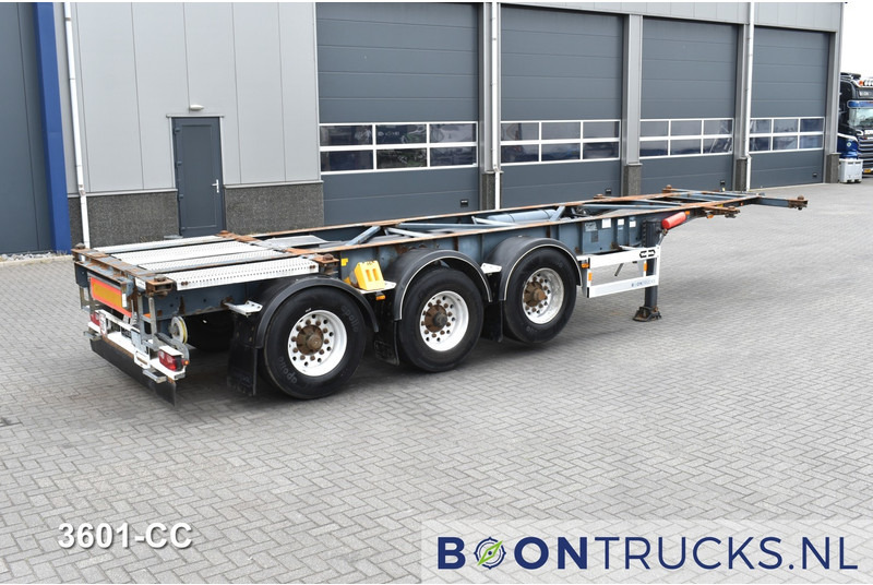Van Hool 3B0071 TANK CHASSIS | 20-30ft * ADR: FL, AT, OX * 3840 KG * LIFT AXLE - Puspiekabe noņemamā virsbūve/ Konteineru vedējs: foto 1 Van Hool 3B0071 TANK CHASSIS | 20-30ft * ADR: FL, AT, OX * 3840 KG * LIFT AXLE - Puspiekabe noņemamā virsbūve/ Konteineru vedējs: foto 1