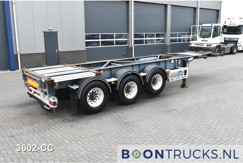 Van Hool 3B0071 TANK CHASSIS | 20-30ft * ADR: FL, AT, OX * 3840 KG * LIFT AXLE - Puspiekabe noņemamā virsbūve/ Konteineru vedējs: foto 1 Van Hool 3B0071 TANK CHASSIS | 20-30ft * ADR: FL, AT, OX * 3840 KG * LIFT AXLE - Puspiekabe noņemamā virsbūve/ Konteineru vedējs: foto 1