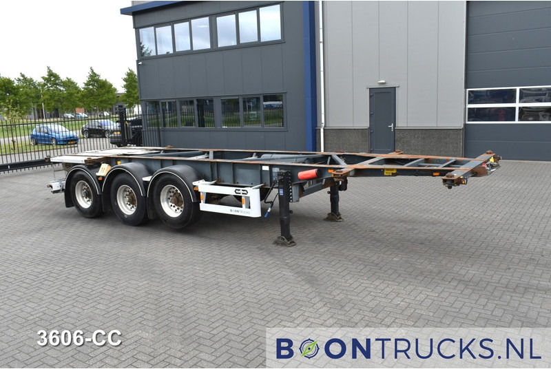 Van Hool 3B0071 TANK CHASSIS | 20-30ft * ADR: FL, AT, OX * 3840 KG * LIFT AXLE - Puspiekabe noņemamā virsbūve/ Konteineru vedējs: foto 4 Van Hool 3B0071 TANK CHASSIS | 20-30ft * ADR: FL, AT, OX * 3840 KG * LIFT AXLE - Puspiekabe noņemamā virsbūve/ Konteineru vedējs: foto 4