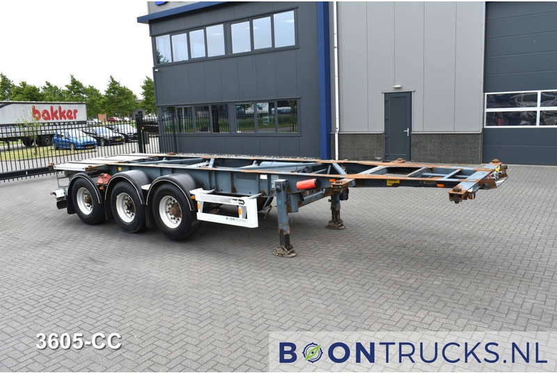 Van Hool 3B0071 TANK CHASSIS | 20-30ft * ADR: FL, AT, OX * 3840 KG * LIFT AXLE - Puspiekabe noņemamā virsbūve/ Konteineru vedējs: foto 3 Van Hool 3B0071 TANK CHASSIS | 20-30ft * ADR: FL, AT, OX * 3840 KG * LIFT AXLE - Puspiekabe noņemamā virsbūve/ Konteineru vedējs: foto 3