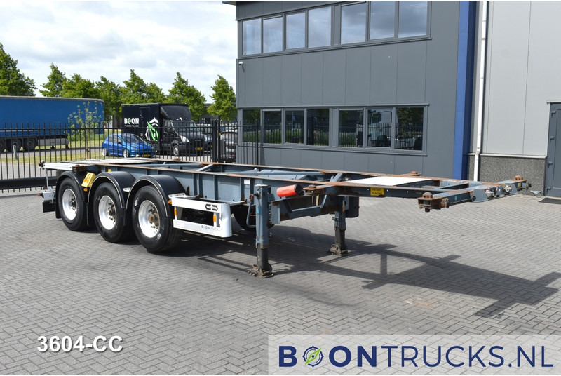 Van Hool 3B0071 TANK CHASSIS | 20-30ft * ADR: FL, AT, OX * 3840 KG * LIFT AXLE - Puspiekabe noņemamā virsbūve/ Konteineru vedējs: foto 3 Van Hool 3B0071 TANK CHASSIS | 20-30ft * ADR: FL, AT, OX * 3840 KG * LIFT AXLE - Puspiekabe noņemamā virsbūve/ Konteineru vedējs: foto 3