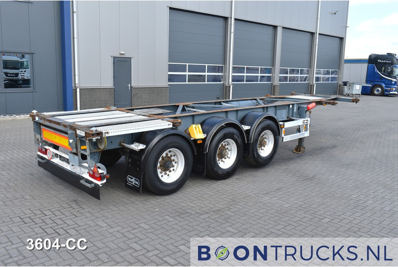 Van Hool 3B0071 TANK CHASSIS | 20-30ft * ADR: FL, AT, OX * 3840 KG * LIFT AXLE - Puspiekabe noņemamā virsbūve/ Konteineru vedējs: foto 1 Van Hool 3B0071 TANK CHASSIS | 20-30ft * ADR: FL, AT, OX * 3840 KG * LIFT AXLE - Puspiekabe noņemamā virsbūve/ Konteineru vedējs: foto 1