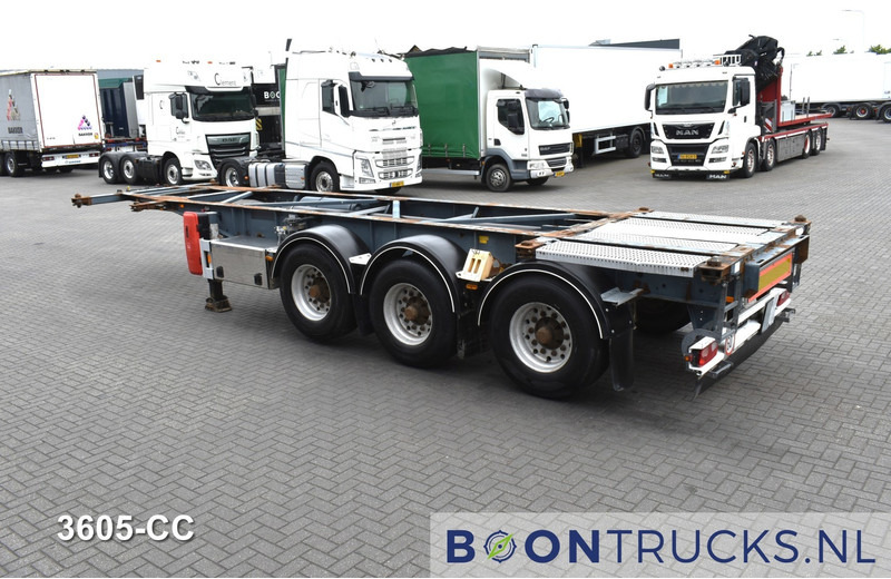 Van Hool 3B0071 TANK CHASSIS | 20-30ft * ADR: FL, AT, OX * 3840 KG * LIFT AXLE - Puspiekabe noņemamā virsbūve/ Konteineru vedējs: foto 2 Van Hool 3B0071 TANK CHASSIS | 20-30ft * ADR: FL, AT, OX * 3840 KG * LIFT AXLE - Puspiekabe noņemamā virsbūve/ Konteineru vedējs: foto 2