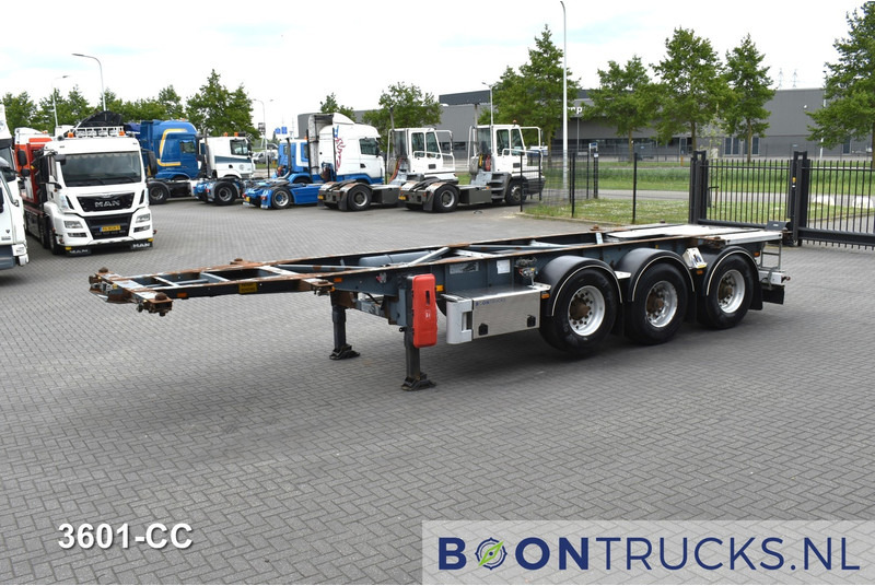 Van Hool 3B0071 TANK CHASSIS | 20-30ft * ADR: FL, AT, OX * 3840 KG * LIFT AXLE - Puspiekabe noņemamā virsbūve/ Konteineru vedējs: foto 4 Van Hool 3B0071 TANK CHASSIS | 20-30ft * ADR: FL, AT, OX * 3840 KG * LIFT AXLE - Puspiekabe noņemamā virsbūve/ Konteineru vedējs: foto 4