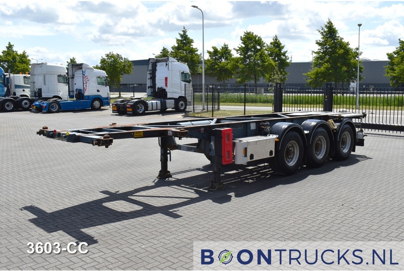 Van Hool 3B0071 TANK CHASSIS | 20-30ft * ADR: FL, AT, OX * 3840 KG * LIFT AXLE - Puspiekabe noņemamā virsbūve/ Konteineru vedējs: foto 5 Van Hool 3B0071 TANK CHASSIS | 20-30ft * ADR: FL, AT, OX * 3840 KG * LIFT AXLE - Puspiekabe noņemamā virsbūve/ Konteineru vedējs: foto 5