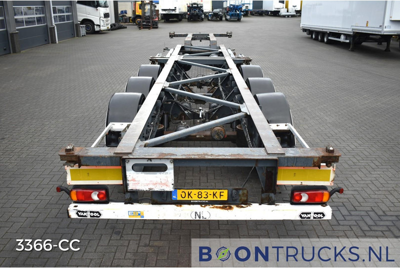 Van Hool 3B2015 FIXED CHASSIS | 2x20-40ft HC * 4600 Kg * NL TRAILER - Puspiekabe noņemamā virsbūve/ Konteineru vedējs: foto 5 Van Hool 3B2015 FIXED CHASSIS | 2x20-40ft HC * 4600 Kg * NL TRAILER - Puspiekabe noņemamā virsbūve/ Konteineru vedējs: foto 5