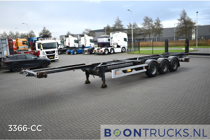 Van Hool 3B2015 FIXED CHASSIS | 2x20-40ft HC * 4600 Kg * NL TRAILER - Puspiekabe noņemamā virsbūve/ Konteineru vedējs: foto 4 Van Hool 3B2015 FIXED CHASSIS | 2x20-40ft HC * 4600 Kg * NL TRAILER - Puspiekabe noņemamā virsbūve/ Konteineru vedējs: foto 4