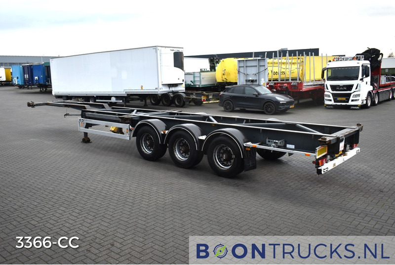 Van Hool 3B2015 FIXED CHASSIS | 2x20-40ft HC * 4600 Kg * NL TRAILER - Puspiekabe noņemamā virsbūve/ Konteineru vedējs: foto 2 Van Hool 3B2015 FIXED CHASSIS | 2x20-40ft HC * 4600 Kg * NL TRAILER - Puspiekabe noņemamā virsbūve/ Konteineru vedējs: foto 2