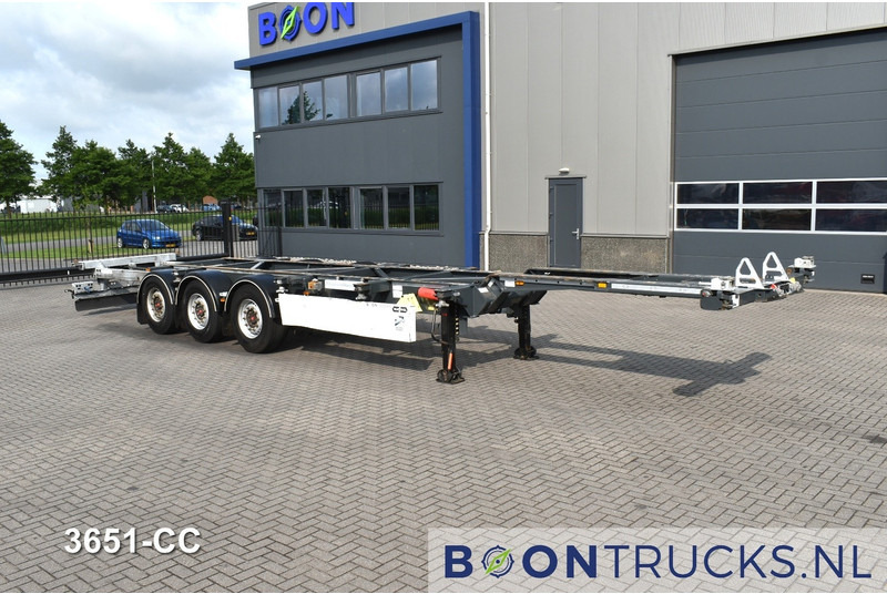 Van Hool A3C002 2x20-30-40-45ft HC * LIFT AXLE * SAF / DISC * EXTENDABLE REAR - Puspiekabe noņemamā virsbūve/ Konteineru vedējs: foto 4 Van Hool A3C002 2x20-30-40-45ft HC * LIFT AXLE * SAF / DISC * EXTENDABLE REAR - Puspiekabe noņemamā virsbūve/ Konteineru vedējs: foto 4