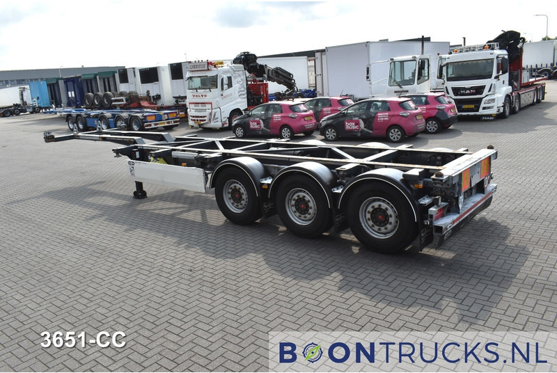 Van Hool A3C002 2x20-30-40-45ft HC * LIFT AXLE * SAF / DISC * EXTENDABLE REAR - Puspiekabe noņemamā virsbūve/ Konteineru vedējs: foto 3 Van Hool A3C002 2x20-30-40-45ft HC * LIFT AXLE * SAF / DISC * EXTENDABLE REAR - Puspiekabe noņemamā virsbūve/ Konteineru vedējs: foto 3