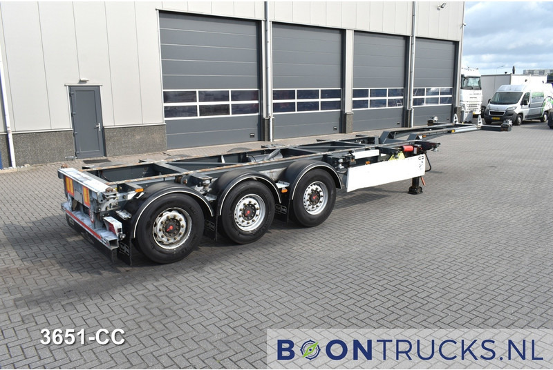Van Hool A3C002 2x20-30-40-45ft HC * LIFT AXLE * SAF / DISC * EXTENDABLE REAR - Puspiekabe noņemamā virsbūve/ Konteineru vedējs: foto 1 Van Hool A3C002 2x20-30-40-45ft HC * LIFT AXLE * SAF / DISC * EXTENDABLE REAR - Puspiekabe noņemamā virsbūve/ Konteineru vedējs: foto 1
