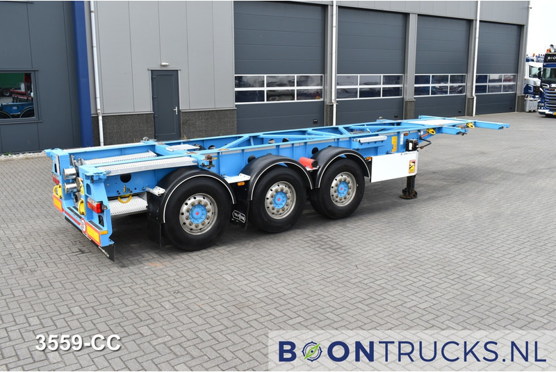 Van Hool A3C002 TANK CHASSIS | 20-30ft * ADR AT FL EX/II EX/III * 3680 Kg * NL TRAILER - Puspiekabe noņemamā virsbūve/ Konteineru vedējs: foto 1 Van Hool A3C002 TANK CHASSIS | 20-30ft * ADR AT FL EX/II EX/III * 3680 Kg * NL TRAILER - Puspiekabe noņemamā virsbūve/ Konteineru vedējs: foto 1