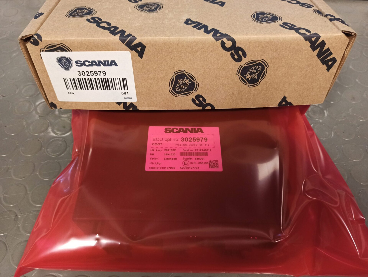SCANIA ECU COO7 500kbit - 3025979 - Elektroniskais vadības bloks (ECU) - Kravas automašīna: foto 1 SCANIA ECU COO7 500kbit - 3025979 - Elektroniskais vadības bloks (ECU) - Kravas automašīna: foto 1