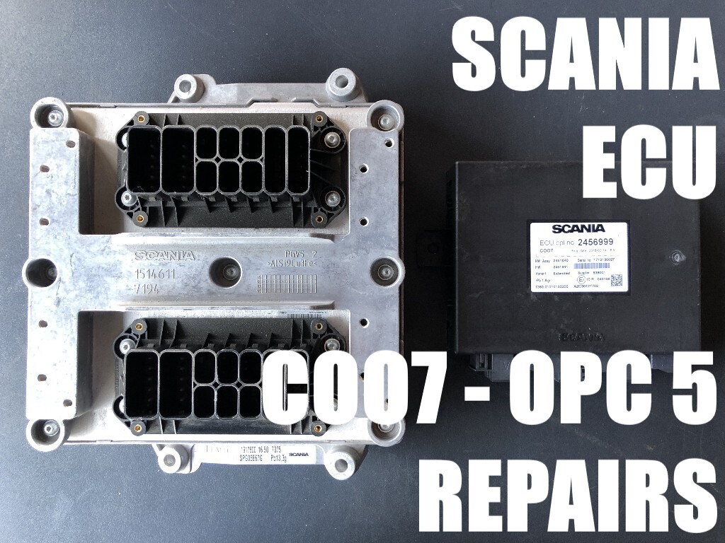 SCANIA ECU - COO7 - OPC 5 REPAIRS - Elektroniskais vadības bloks (ECU) - Kravas automašīna: foto 1 SCANIA ECU - COO7 - OPC 5 REPAIRS - Elektroniskais vadības bloks (ECU) - Kravas automašīna: foto 1