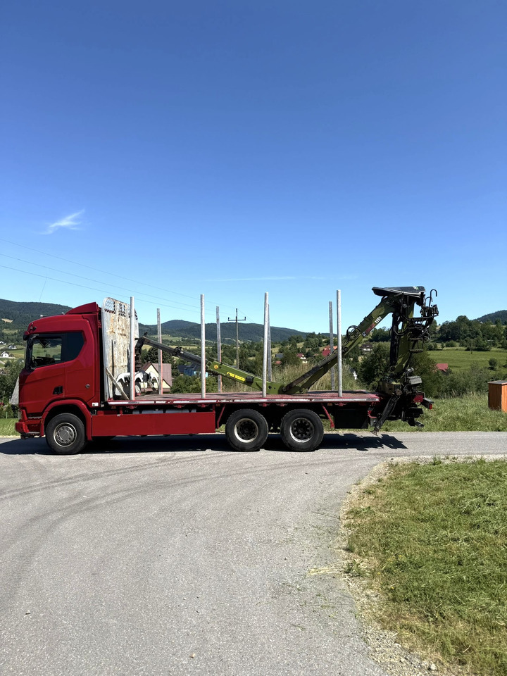 SCANIA R520 XT - Kokvedējs, Kravas auto ar manipulatoru: foto 4 SCANIA R520 XT - Kokvedējs, Kravas auto ar manipulatoru: foto 4
