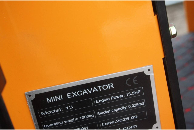 Captok CK13 - Mini-ekskavators: foto 5 Captok CK13 - Mini-ekskavators: foto 5