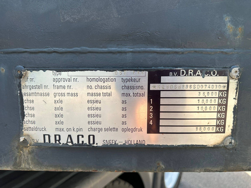 DRACO DSB 236 - Puspiekabe zema profila platforma: foto 5 DRACO DSB 236 - Puspiekabe zema profila platforma: foto 5