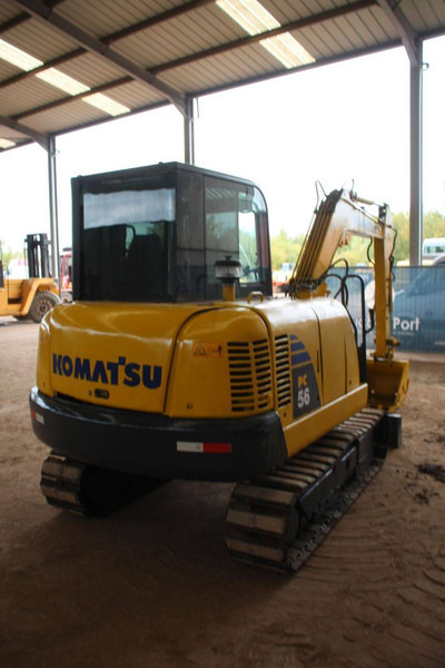 Komatsu PC56-7 - Kāpurķēžu ekskavators: foto 5 Komatsu PC56-7 - Kāpurķēžu ekskavators: foto 5