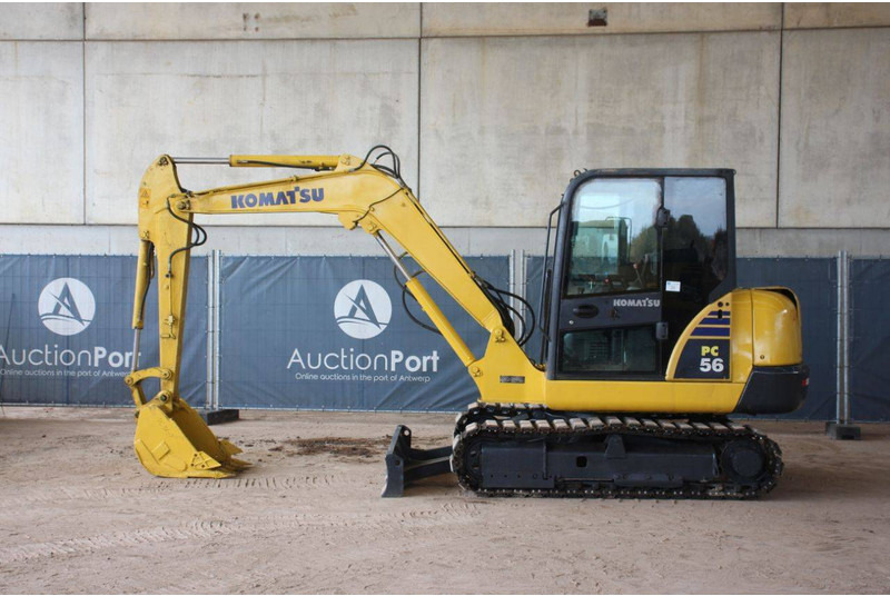 Komatsu PC56-7 - Kāpurķēžu ekskavators: foto 2 Komatsu PC56-7 - Kāpurķēžu ekskavators: foto 2