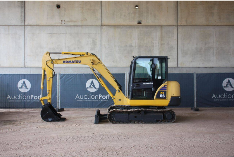 Komatsu PC56-7 - Kāpurķēžu ekskavators: foto 2 Komatsu PC56-7 - Kāpurķēžu ekskavators: foto 2