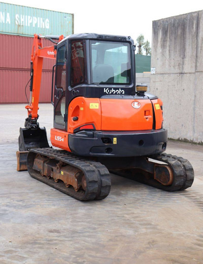 Kubota U55-4 - Kāpurķēžu ekskavators: foto 4 Kubota U55-4 - Kāpurķēžu ekskavators: foto 4
